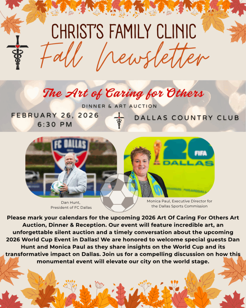 The Fall 2025 Christ Family Clinic Newsletter is now available!